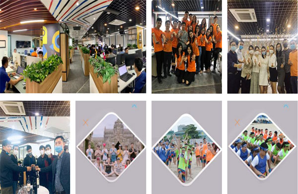 đội ngũ nhân viên chuyên nghiệp tại web4s